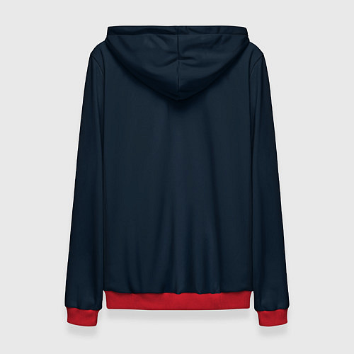 Женская толстовка Космический скейтбординг / 3D-Красный – фото 2