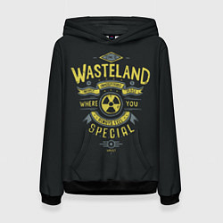 Толстовка-худи женская Come to Wasteland, цвет: 3D-черный