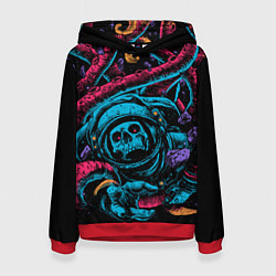 Женская толстовка Космический осьминог