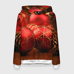 Женская толстовка Красные украшения