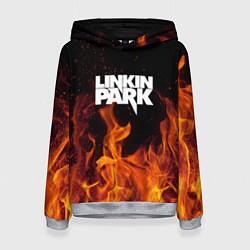 Женская толстовка Linkin Park: Hell Flame