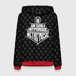 Женская толстовка Hitparade of Metal Music
