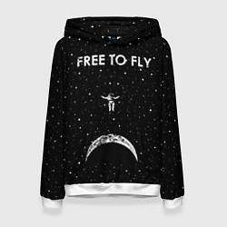 Женская толстовка Free to Fly