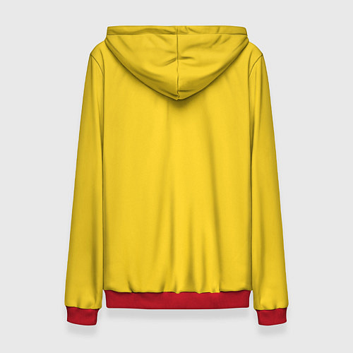 Женская толстовка Гомер стесняется / 3D-Красный – фото 2