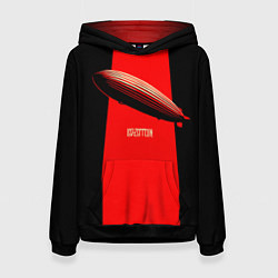 Женская толстовка Led Zeppelin: Red line