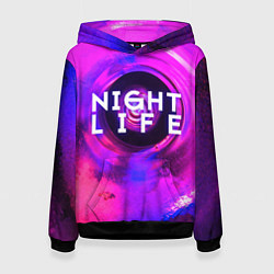 Женская толстовка Night life