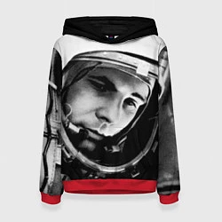 Женская толстовка Гагарин космонавт