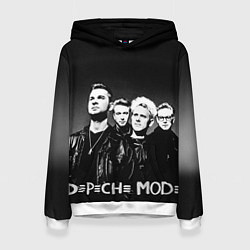Толстовка-худи женская Depeche Mode: mono, цвет: 3D-белый