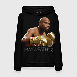 Толстовка-худи женская Floyd Mayweather, цвет: 3D-черный