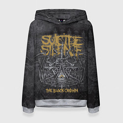 Женская толстовка Suicide Silence: The Black Crown