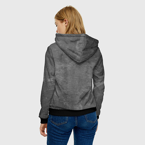 Женская толстовка Combichrist / 3D-Черный – фото 4