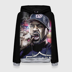 Толстовка-худи женская Ice Cube: Big boss, цвет: 3D-меланж