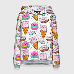 Женская толстовка Сладкие котики