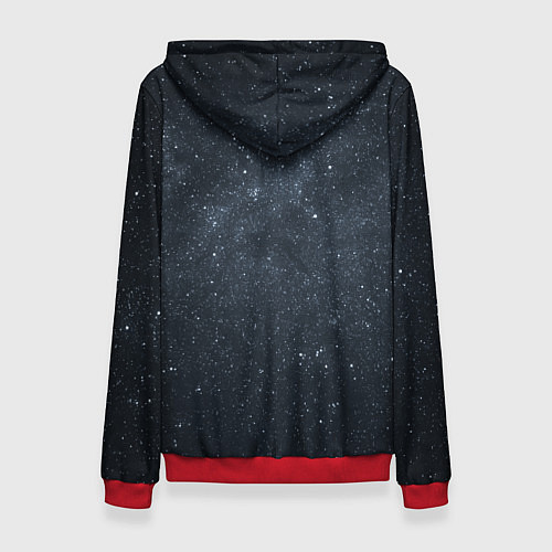 Женская толстовка ГРОТ: Земляне / 3D-Красный – фото 2