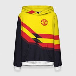 Женская толстовка Man United FC: Yellow style