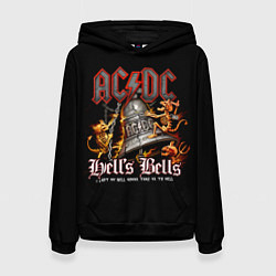 Женская толстовка AC DC - bell with devils