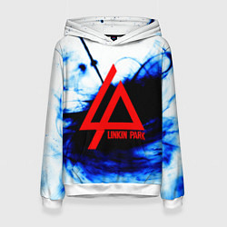 Женская толстовка Linkin Park blue smoke