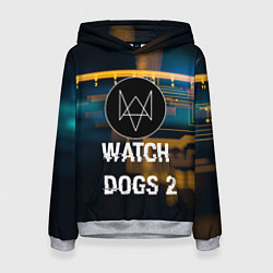 Женская толстовка Watch Dogs 2: Tech Scheme