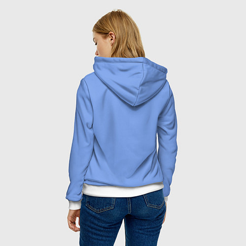 Женская толстовка Cuphead Dab / 3D-Белый – фото 4