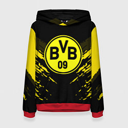 Толстовка-худи женская Borussia FC: Sport Fashion, цвет: 3D-красный