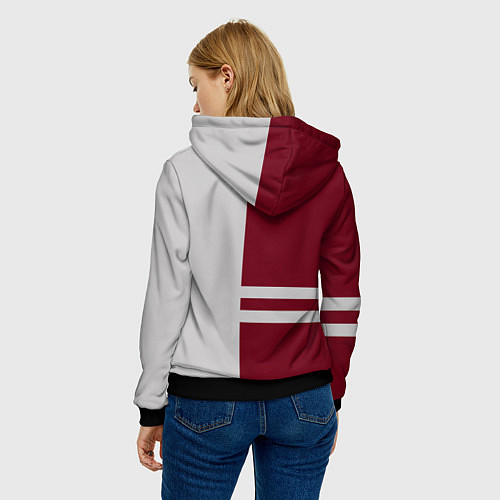 Женская толстовка Fiat / 3D-Черный – фото 4