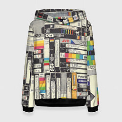 Женская толстовка VHS-кассеты