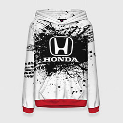 Женская толстовка Honda: Black Spray