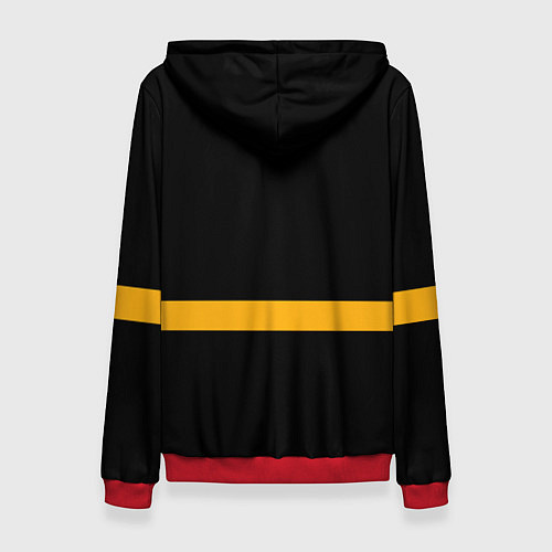 Женская толстовка Lamborghini Automobili / 3D-Красный – фото 2