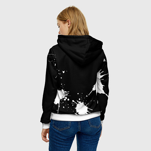 Женская толстовка Группа OOMPH! / 3D-Белый – фото 4