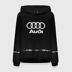 Женская толстовка Audi: Black Abstract