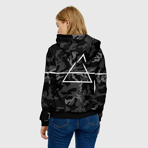 Женская толстовка 30 STM Camo / 3D-Черный – фото 4