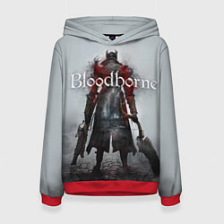 Толстовка-худи женская Bloodborne: Hell Knight, цвет: 3D-красный