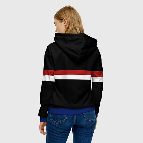 Женская толстовка AC Milan 1899 / 3D-Синий – фото 4