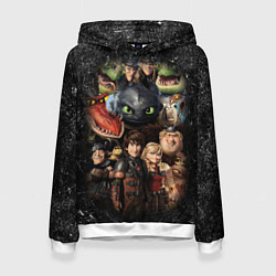 Женская толстовка How to Train Your Dragon