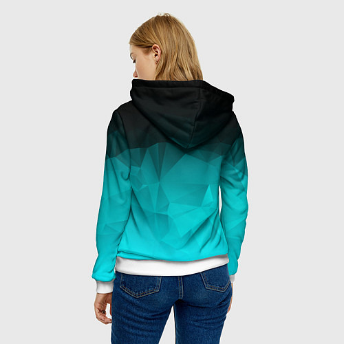 Женская толстовка Detroit: Become Human / 3D-Белый – фото 4