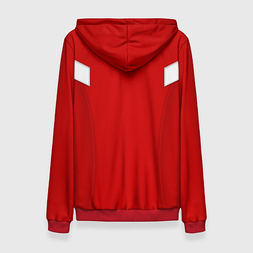 Женская толстовка Сборная России / 3D-Красный – фото 2