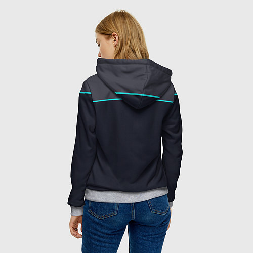 Женская толстовка Detroit: RK800 / 3D-Меланж – фото 4