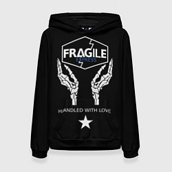 Толстовка-худи женская Death Stranding: Fragile Express, цвет: 3D-черный