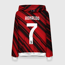 Женская толстовка Ronaldo 7: Red Sport