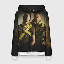 Толстовка-худи женская 21 Pilots Boys, цвет: 3D-белый