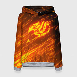 Толстовка-худи женская NATSU DRAGNEEL, цвет: 3D-меланж