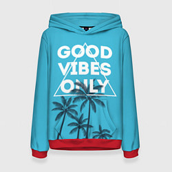 Женская толстовка Good vibes only