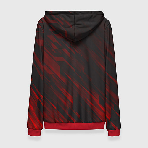 Женская толстовка Cyberpunk 2077: Red Breaks / 3D-Красный – фото 2