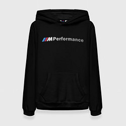 Женская толстовка BMW PERFORMANCE ЧЁРНЫЙ БМВ