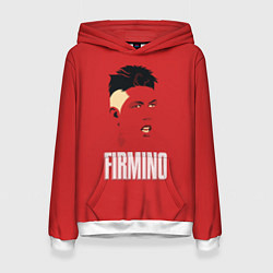 Толстовка-худи женская Firmino, цвет: 3D-белый