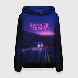 Женская толстовка Stranger Things: Neon Road