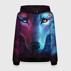 Женская толстовка Волчий взгляд