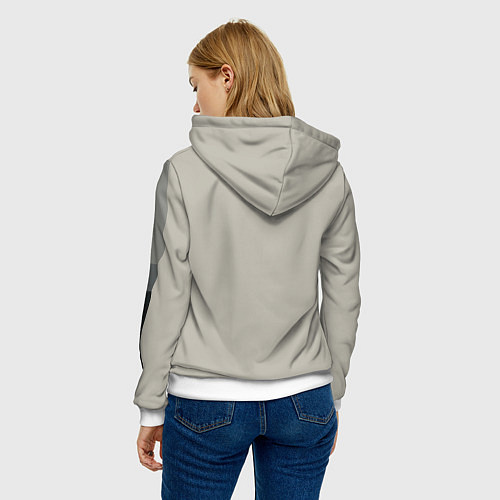 Женская толстовка Death Stranding / 3D-Белый – фото 4