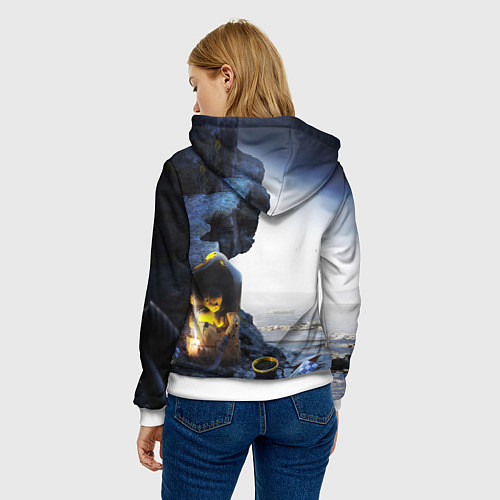 Женская толстовка Death Stranding: Exclusive / 3D-Белый – фото 4