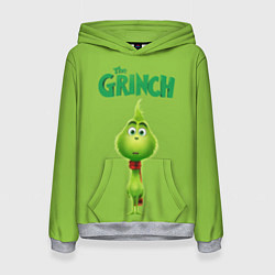 Толстовка-худи женская The Grinch, цвет: 3D-меланж